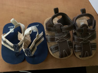 Carter's Sandals-Size 3-6 months ( Lot $15)