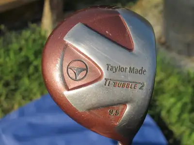 TaylorMade Ti Bubble 2 Driver RH 9.5 Degree Regular Flex, View more