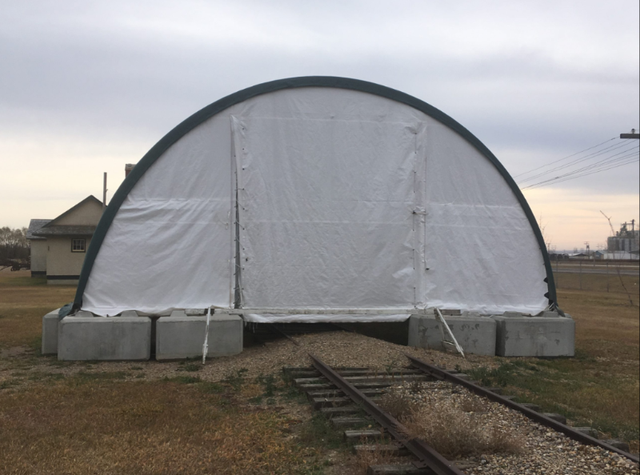 Abri de Stockage en Dôme 40'x80'x20' (450g PVC) in Other in City of Montréal - Image 4