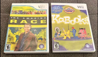 2 Nintendo Wii Games - The Amazing Race & Kabookii - $5 Each