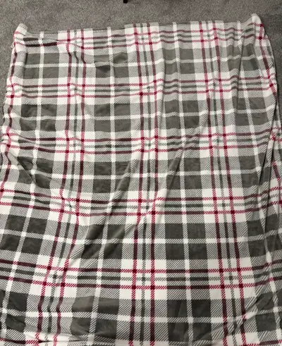 Plaid Throw Blanket, View more