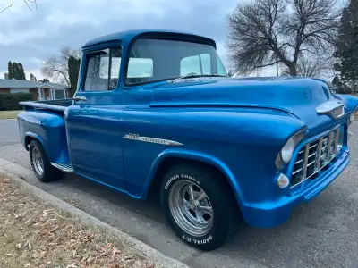 1955 custom project truck will need a full inspection to be reregistered in Alberta when finished. d...