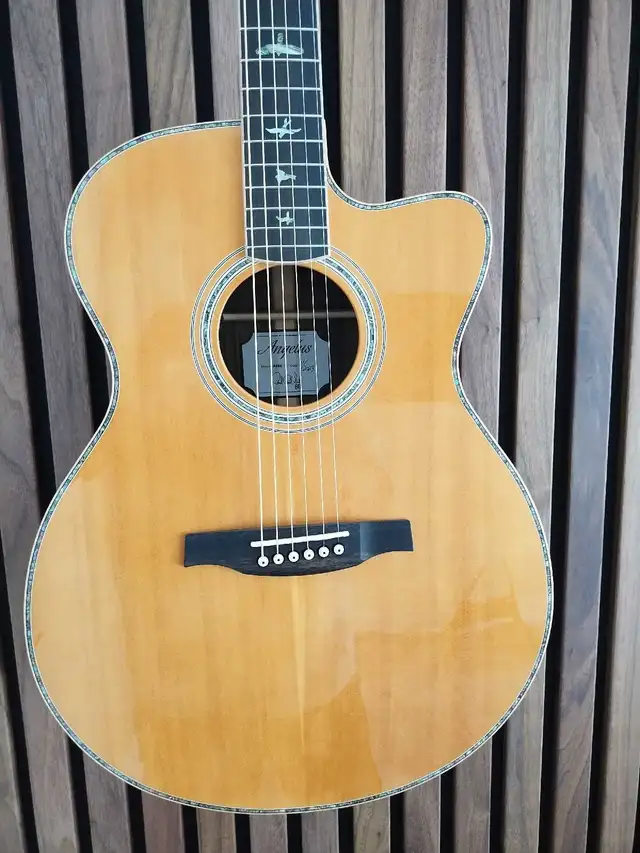 PRS SE Angelus A60e Acoustic/Electric Guitar + Hardshell Case in Guitars in Markham / York Region - Image 3