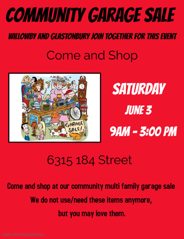Community Garage Sale Garage Sales Edmonton Kijiji