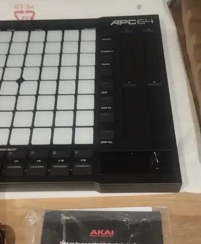 New open box Akai APC64 Ableton live and studio midi controller. $250 Pick up in Toronto. Shipping i...