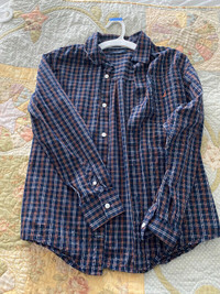 Boys Nautica  8-10 button up collared shirt