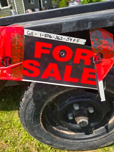 Have a trailer for sale. Got new led lights that was just put on and fresh paint .Also is a dump tra...