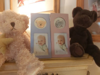 Matching Picture Frames for Baby Photos