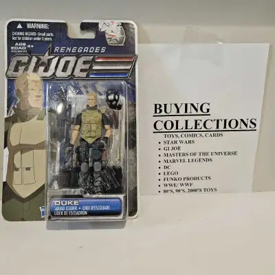 Gi Joe 3.75 Renegades Duke figure, View more