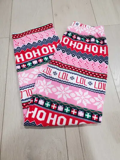 Children's Place Christmas HOHOHO LOL Pajama Bottoms Size 7/8, View more