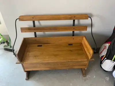 Wooden Storage Bench, View more