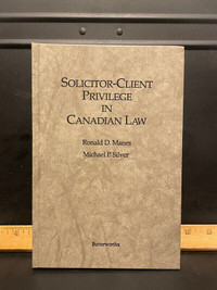 solicitor-client privilege