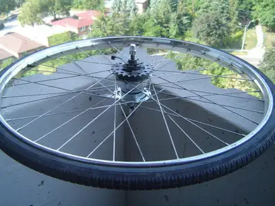 BACK bicycle wheels, 12in, 24in, 26in, 27in and 700c, View more
