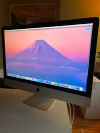 iMac 27-inch, Late 2012 - Mint Condition (no mouse or keyboard)