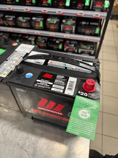 Brand new unused Group 35 battery for sale. Retails for $220 after tax and core fee.