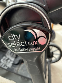 Stroller- City SelectLux - baby jogger- with 2 seats
