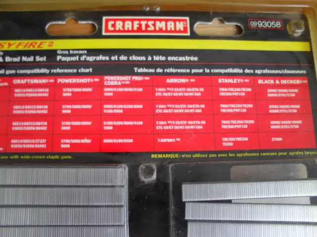 Staples And Brad Nails Heavy Duty 4000 In Package63735875908353122