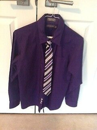 Boys Dress Shirt Size 16 and Tie