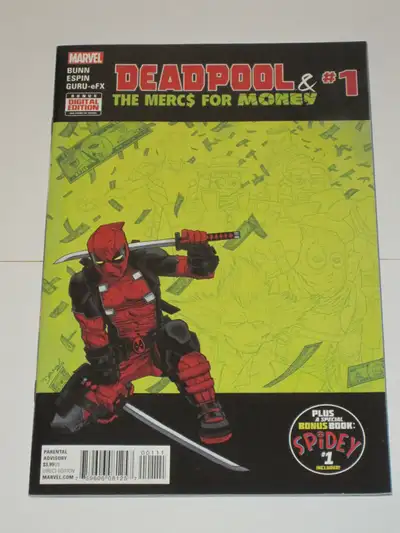 Marvel Comics Deadpool: Mercs for the Money#1 comic book, View more