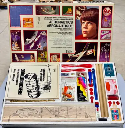 Vintage “Science Experiments In Aeronautics” Play Set (c. 1973), View more