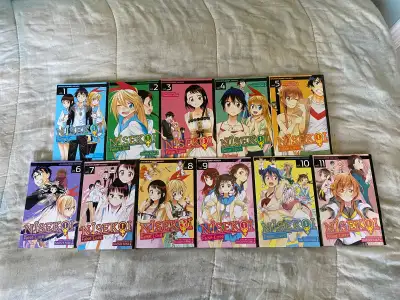 Nisekoi Manga Vol 1-11, View more
