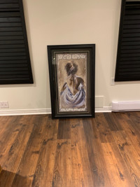 Large wall picture glass frame