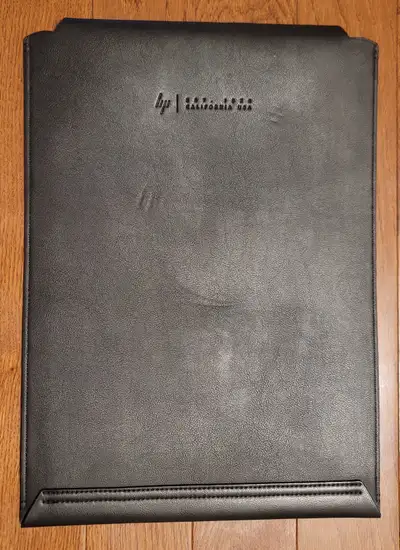 14" Laptop Leather Sleeve, View more