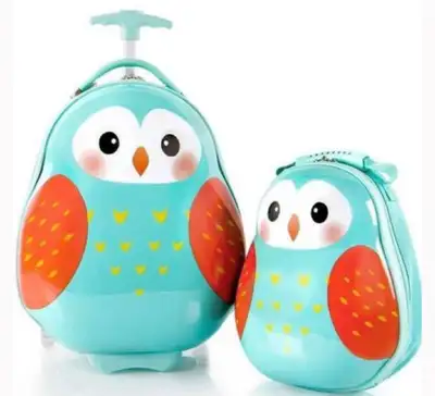 Brand New Heys Travel Tots Kids Carry on Luggage Set - Owl, View more