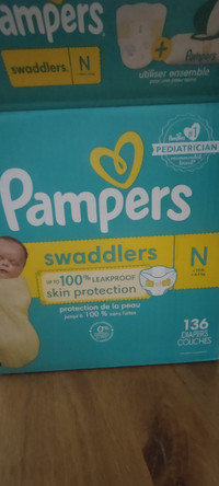 Pampers Swaddlers Newborn Diapers Pack 68 Diapers