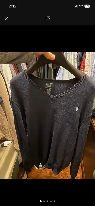 Elevate your wardrobe with this bundle of Polo Ralph Lauren shirts! This collection features a navy...