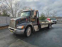 2014 kenworth T270 flatbed tow truck