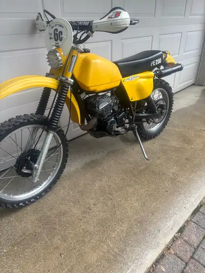 1978 Suzuki PE250 this is not a showroom queen but will give you results at the vintage races. I bou...