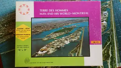Casse-tête de collection : Terre des hommes - Man and his world, View more