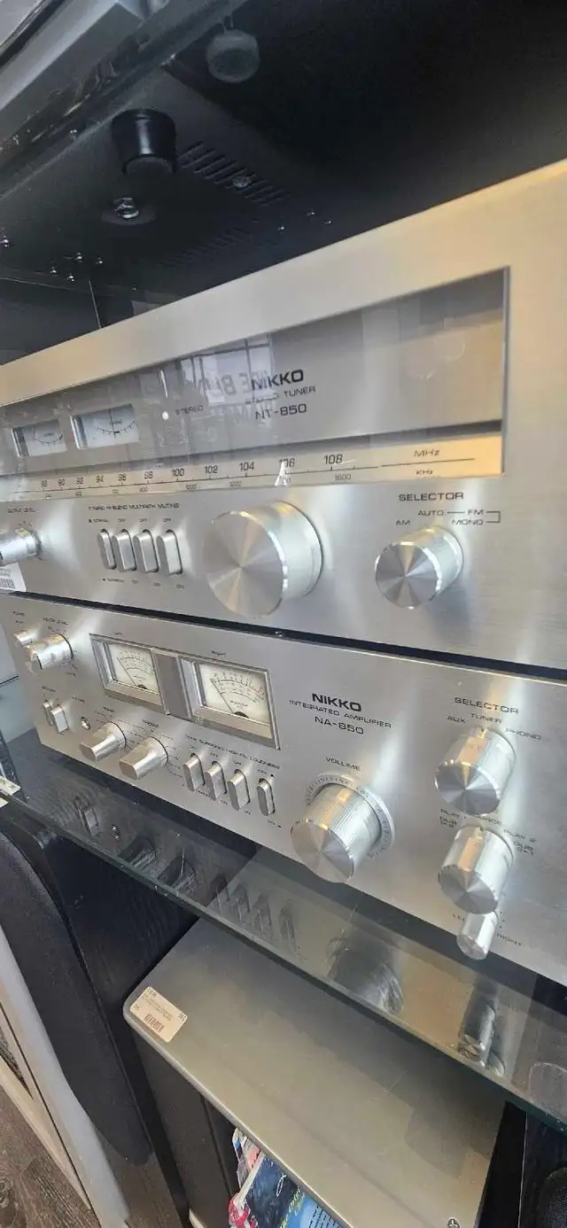 NIKKO AUDIO AMP AND TUNER SET in Stereo Systems & Home Theatre in Ottawa - Image 4