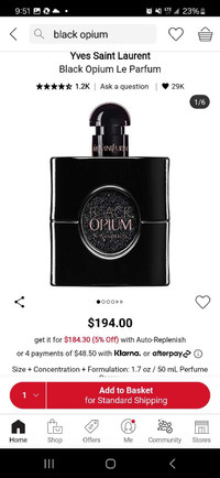 Black opium Le Perfum