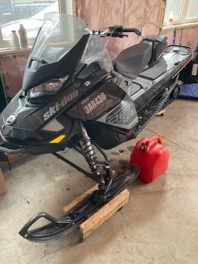 2018 ski doo 850 renegade. Newer studded track with about 800 kms on it. 14234 kms on machine. $5000