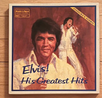 Collection de sept vinyles 33 tours neuf de Elvis Presley