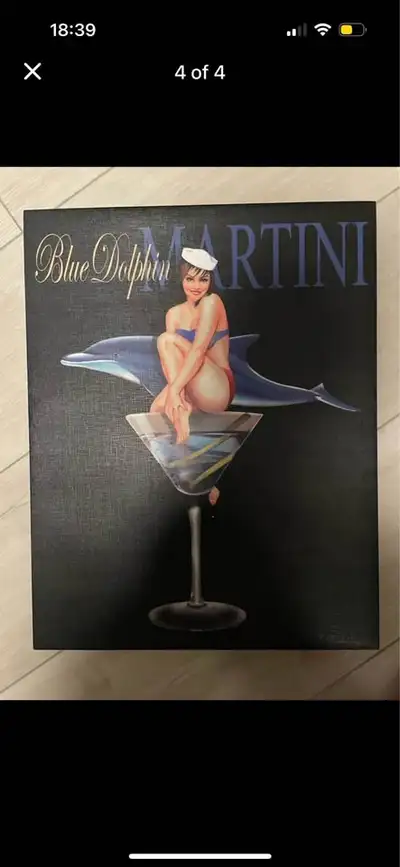 Martini Bar Wall Art Canvas by Ralph Burch, View more