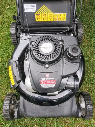 MTD Yard Machines 21 inch mower in very good condition, View more