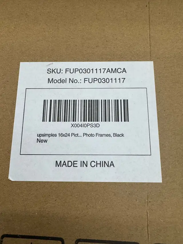 upsimples 16x24 Picture Frame in Arts & Collectibles in Hamilton - Image 5