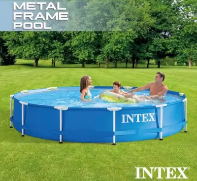 Intex Metal Frame Above Ground Pool, View more