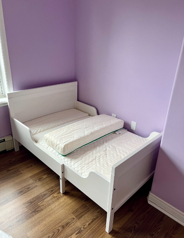 Ikea Sundvik bed + mattress + slatted base for sale in Beds & Mattresses in Bedford - Image 2