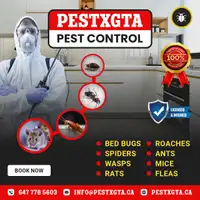 Affordable Pest Control ( Cockroach Extermination) Only $150