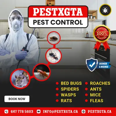 $150 Guaranteed Pest Control – Licensed Technician, View more