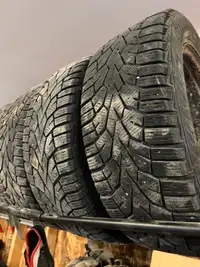 Snow Tires on Rims 