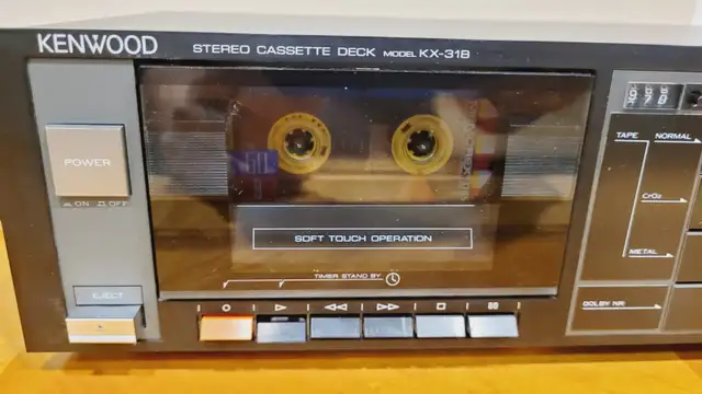 Vintage Kenwood KX-31b  Stereo Cassette Deck in Stereo Systems & Home Theatre in Mississauga / Peel Region - Image 4