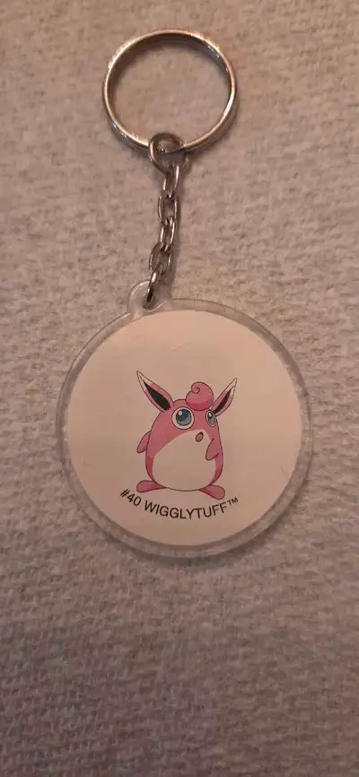 Nintendo Pokemon Wigglytuff Keychain, View more