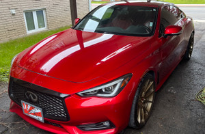 2017 Infiniti Q60 Q60s Red Sport 400