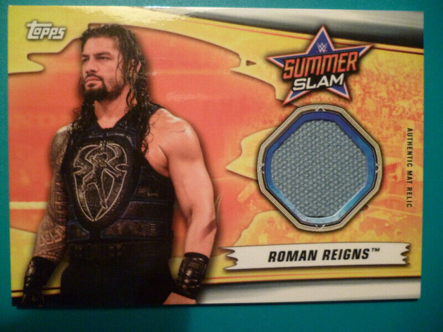 WWE Relic Topps Cards - Joe Reigns Nakamura Blayze Woods in Arts & Collectibles in Peterborough - Image 3