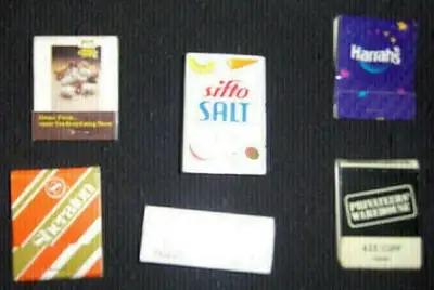 These vintage matchbooks consist of various genres, everything from restaurants, hotels, service sta...